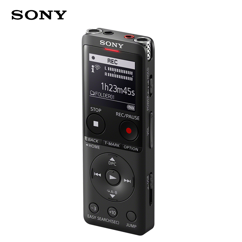 索尼/Sony ICD-UX575F 录音笔16GB/黑色1支装[16,黑]-纳思达云商